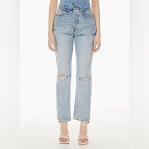 🏷️ GAP Light Blue Soft Vintage slim Straight Leg Jeans